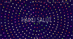 Desktop Screenshot of haikusalut.com